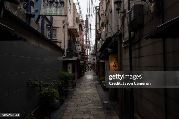 osaka japan - 路地 ストックフォトと画像