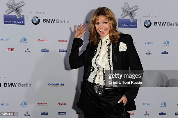 Maren Gilzer attends the 'Felix Burda Award' at hotel Adlon on April 18, 2010 in Berlin, Germany.