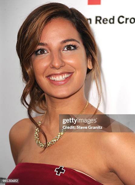 Vanessa Lengies attends The American Red Cross Red Tie Affair Fundraiser Gala at Fairmont Miramar Hotel on April 17, 2010 in Santa Monica, California.