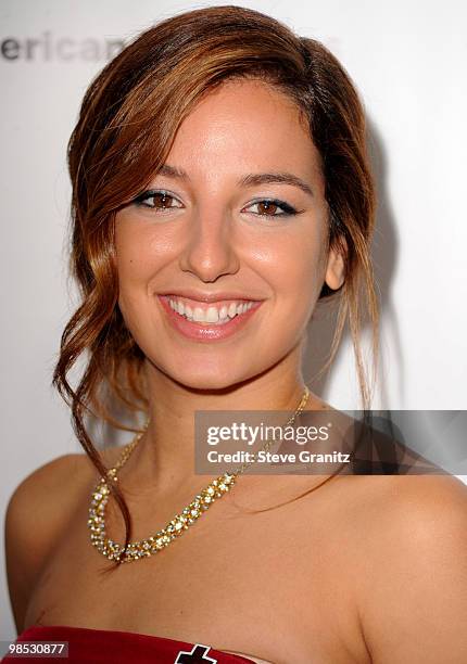 Vanessa Lengies attends The American Red Cross Red Tie Affair Fundraiser Gala at Fairmont Miramar Hotel on April 17, 2010 in Santa Monica, California.