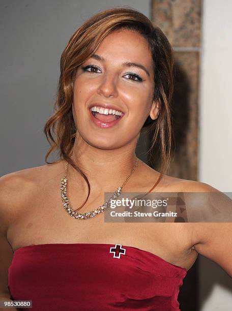 Vanessa Lengies attends The American Red Cross Red Tie Affair Fundraiser Gala at Fairmont Miramar Hotel on April 17, 2010 in Santa Monica, California.