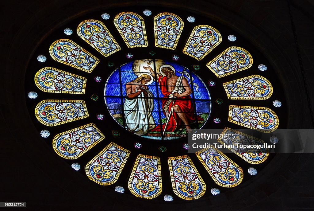 Leadlight of Basel Minster