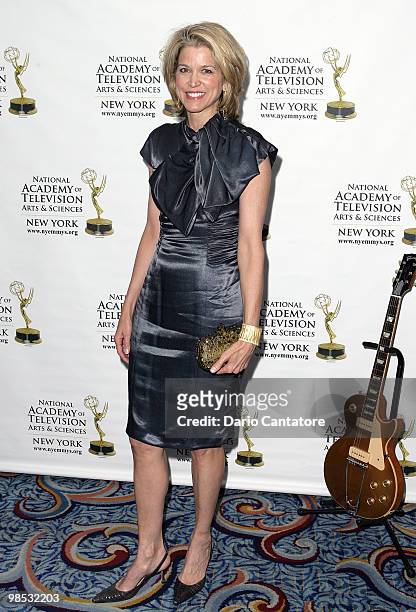 Newscaster Paula Zahn attends the 53rd annual New York Emmy Awards Gala at The New York Marriott Marquis on April 18, 2010 in New York City.