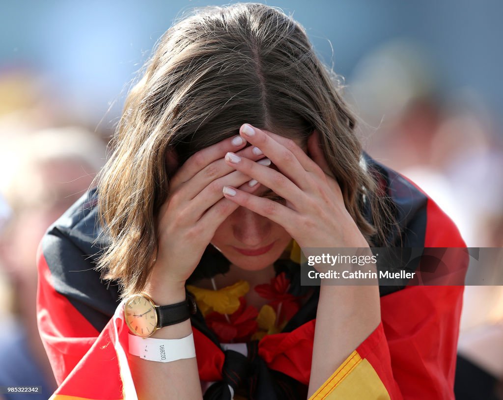 Germany Fans Watch 2018 FIFA World Cup