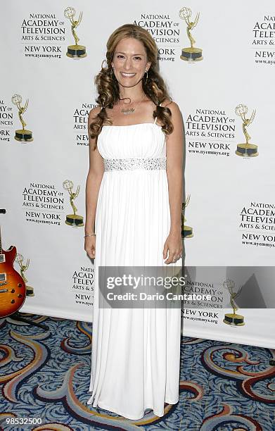 Reporter Cat Greenleaf attends the 53rd annual New York Emmy Awards Gala at The New York Marriott Marquis on April 18, 2010 in New York City.