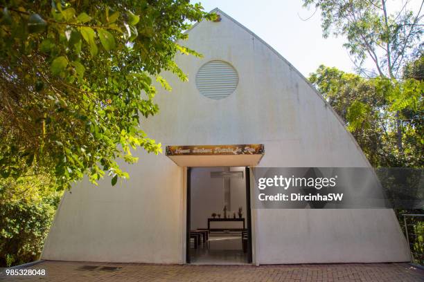 "madre paulina" sanctuary nova trento, santa catarina. - madre stock pictures, royalty-free photos & images