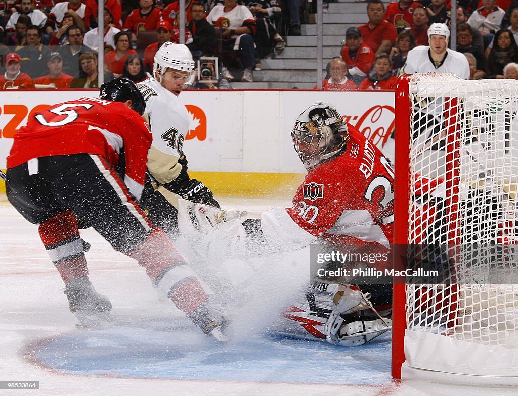 Pittsburgh Penguins v Ottawa Senators - Game Three