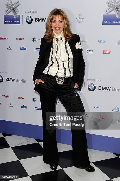 Maren Gilzer attends the 'Felix Burda Award' at hotel Adlon on April 18, 2010 in Berlin, Germany.