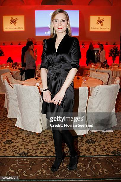 Actress Martina Hill attends the 'Felix Burda Award 2010' at hotel Adlon Kempinski on April 18, 2010 in Berlin, Germany.