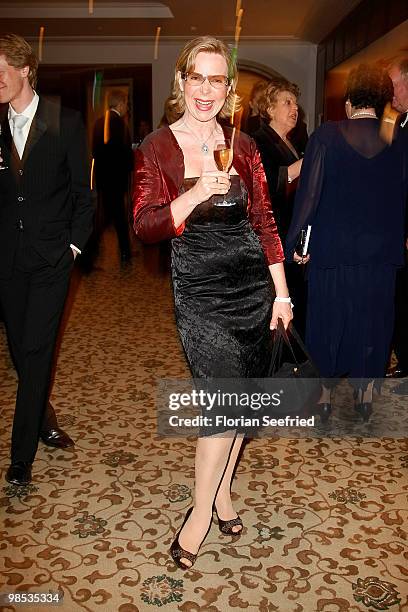 Actress Marion Kracht attends the 'Felix Burda Award 2010' at hotel Adlon Kempinski on April 18, 2010 in Berlin, Germany.