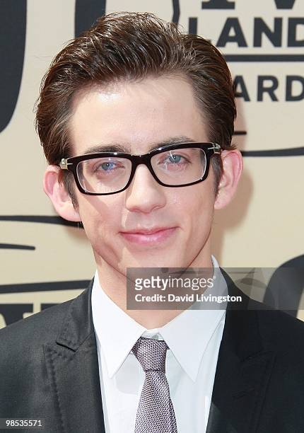 Actor Kevin McHale attends the 8th Annual TV Land Awards at Sony Studios on April 17, 2010 in Culver City, California.