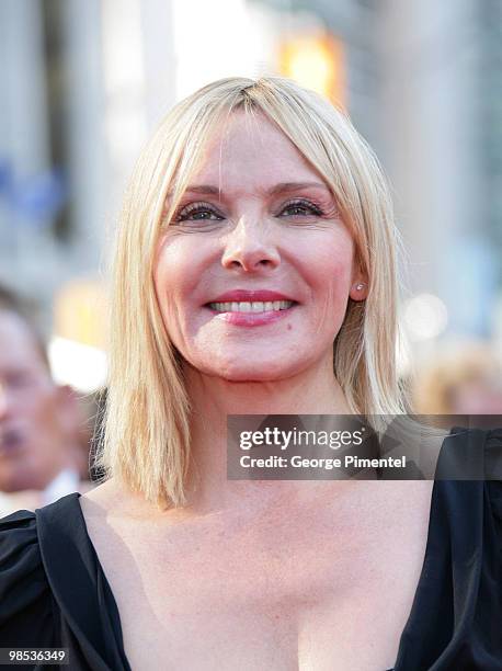 Kim Cattrall attends Canada's Walk of Fame at The Four Season Centre of the Performing Arts on September 12, 2009 in Toronto, Canada.