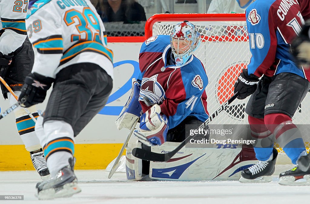 San Jose Sharks v Colorado Avalanche - Game Three