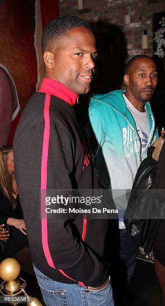 Calloway attends Alex Meskouris' birthday party at HK Lounge on April 17, 2010 in New York City.