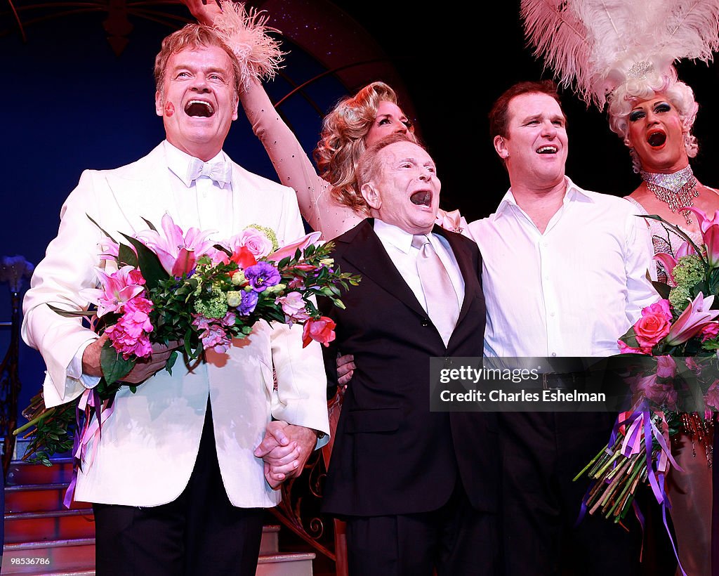"La Cage Aux Folles" Broadway Opening Night - Arrivals & Curtain Call