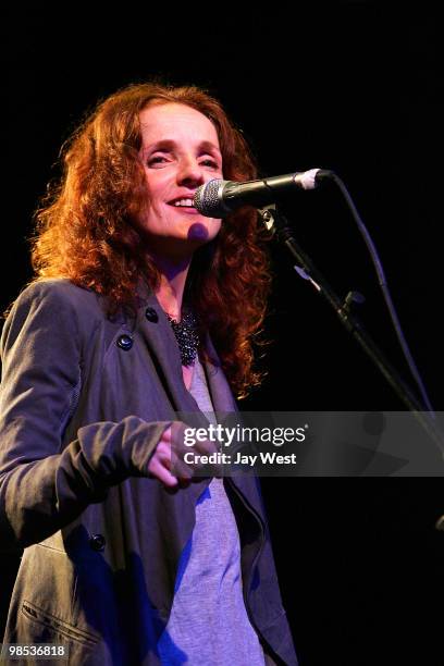 Patty Griffin performs in concert at The Old Settler's Music Festival at The Salt Lick BBQ Pavilion on April 17, 2010 in Austin, Texas.