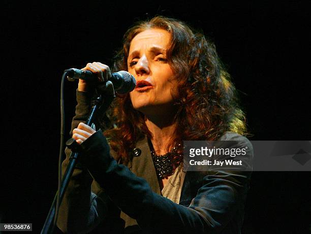 Patty Griffin performs in concert at The Old Settler's Music Festival at The Salt Lick BBQ Pavilion on April 17, 2010 in Austin, Texas.