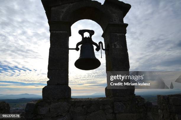 campana al atardecer - campana stock pictures, royalty-free photos & images