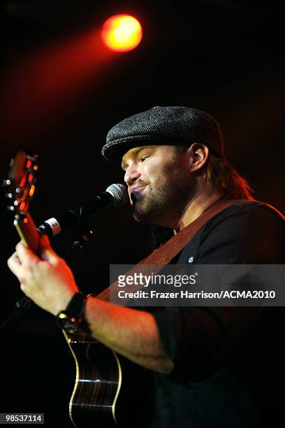 James Otto performs onstage at the 45th Annual Academy of Country Music Awards All Star Jam at the MGM Grand Hotel/Casino on April 18, 2010 in Las...
