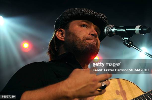 James Otto performs onstage at the 45th Annual Academy of Country Music Awards All Star Jam at the MGM Grand Hotel/Casino on April 18, 2010 in Las...