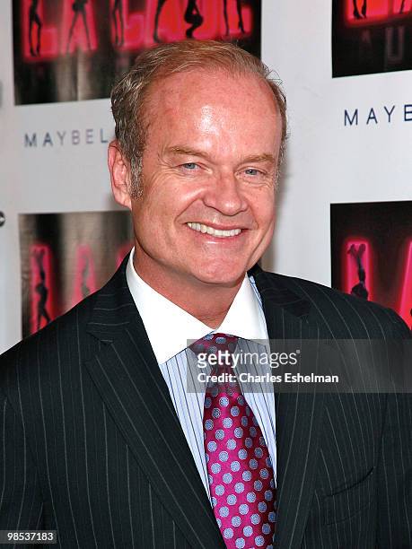 Actor Kelsey Grammer attends the after party for the opening of "La Cage Aux Folles" on Broadway at Providence on April 18, 2010 in New York City.