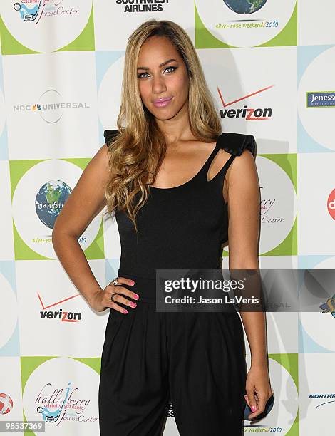 Singer Leona Lewis attends the 2010 Jenesse Silver Rose gala & auction at Beverly Hills Hotel on April 18, 2010 in Beverly Hills, California.