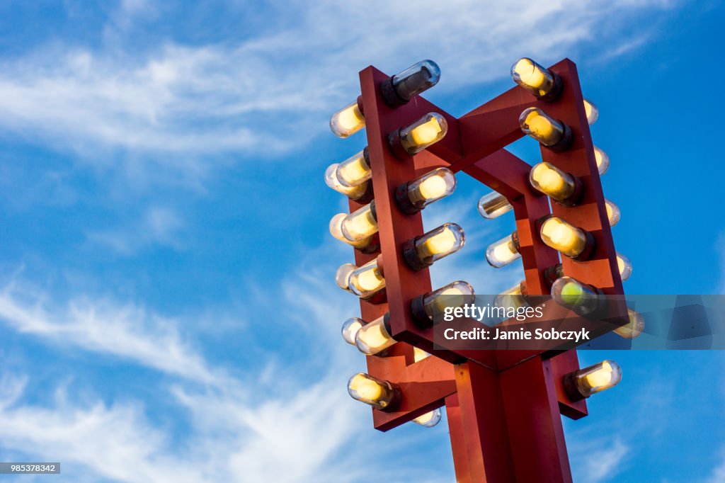 Lights Against The Sky