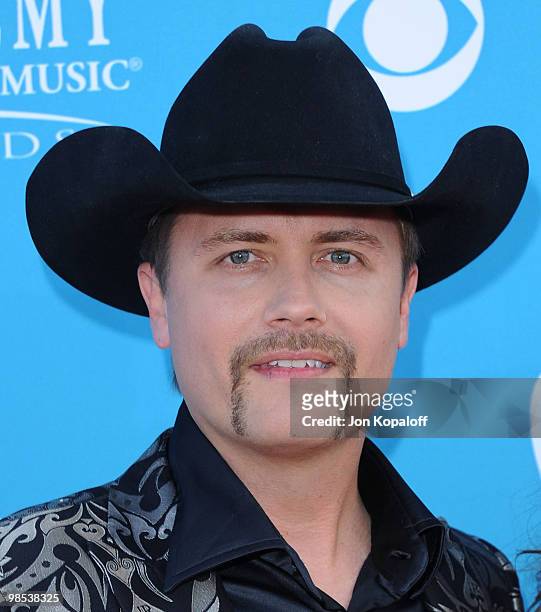 Singer John Rich arrives at the 45th Annual Academy Of Country Music Awards at the MGM Grand Garden Arena on April 18, 2010 in Las Vegas, Nevada.