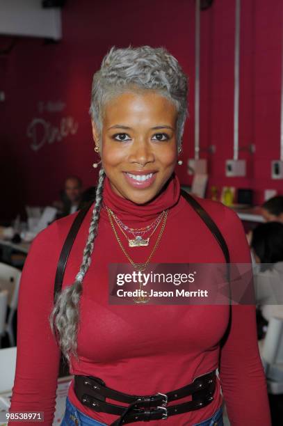 Singer Kelis attends the T-Mobile myTouch Dinerat Village at the Yard on January 23, 2010 in Park City, Utah.