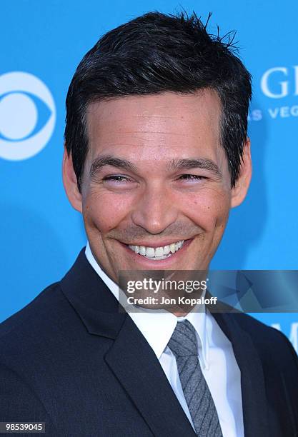 Actor Eddie Cibrian arrives at the 45th Annual Academy Of Country Music Awards at the MGM Grand Garden Arena on April 18, 2010 in Las Vegas, Nevada.