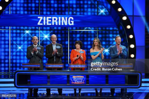 Sherri Shepherd vs. Ian Ziering and Tommy Chong vs. Derek Fisher & Gloria Govan" - The celebrity teams competing to win cash for their charities...