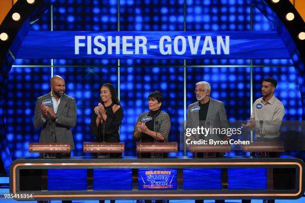 Sherri Shepherd vs. Ian Ziering and Tommy Chong vs. Derek Fisher & Gloria Govan" - The celebrity teams competing to win cash for their charities...