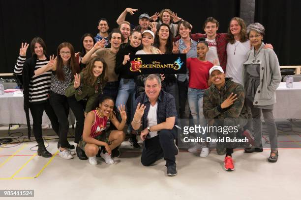 Stars of "Descendants 3" performed a script read-through of the highly anticipated sequel to the global smash hits "Descendants" and "Descendants 2."...