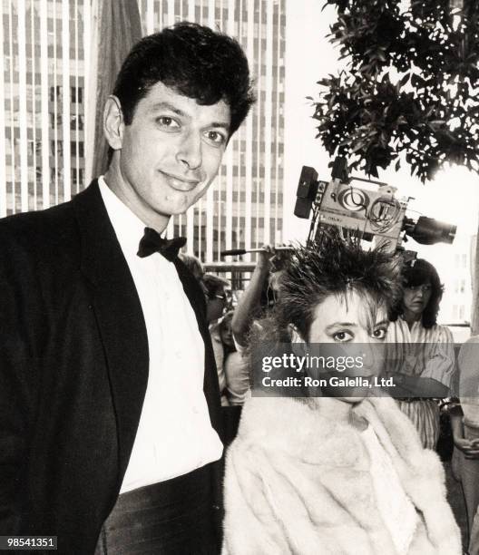 Jeff Goldblum and Pamela Goldblum