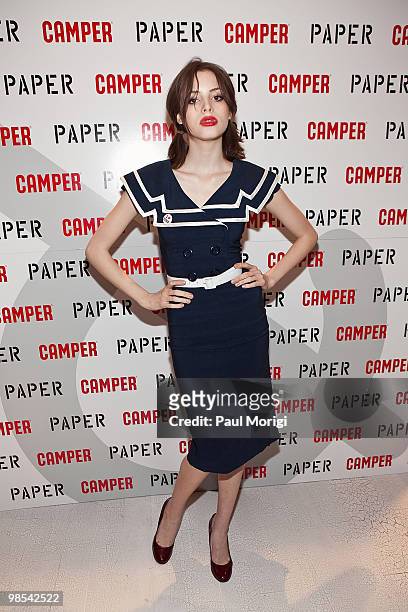 Charlotte Kemp Muhl at the Camper Madison Avenue Flagship launch party on February 13, 2010 in New York City.