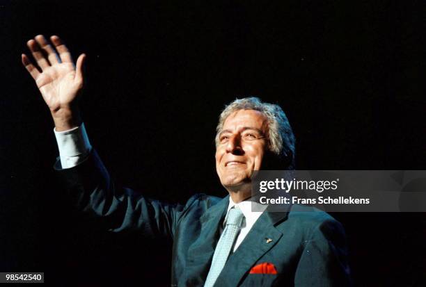 Tony Bennett performs live on stage at the North Sea Jazz Festival in The Hague, Netherlands on July 15 2000