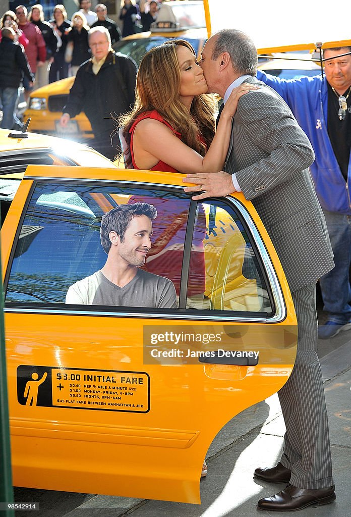 Celebrity Sightings In New York City - April 19, 2010