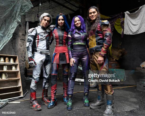 The highly-anticipated Disney Channel Original Movie "Descendants 3" premieres Summer 2019 on Disney Channel. CAMERON BOYCE, SOFIA CARSON, DOVE...