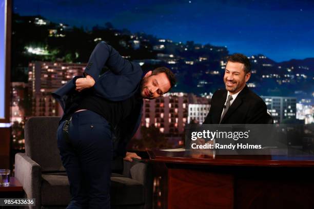 Jimmy Kimmel Live!" airs every weeknight at 11:35 p.m. EDT and features a diverse lineup of guests that include celebrities, athletes, musical acts,...