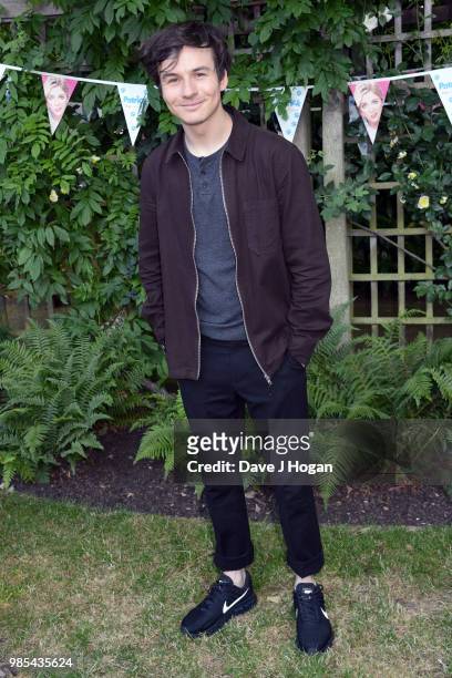 Scott Chambers attends the UK premiere of 'Patrick' at an exclusive private London garden on June 27, 2018 in London, England.