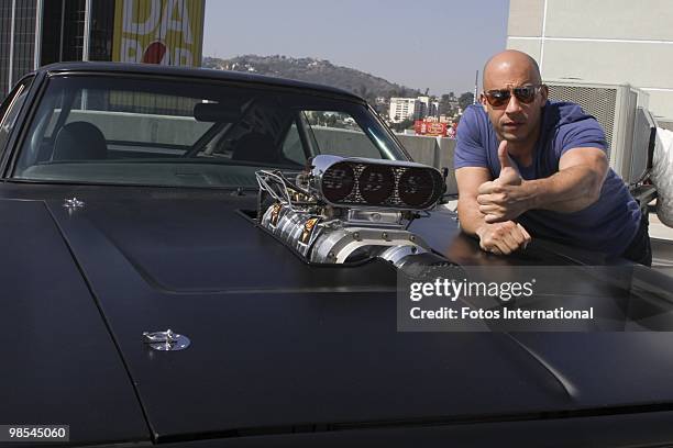 Vin Diesel in Hollywood, California on March 13, 2009. Reproduction by American tabloids is absolutely forbidden.