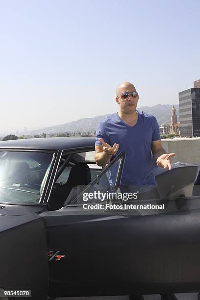 Vin Diesel in Hollywood, California on March 13, 2009. Reproduction by American tabloids is absolutely forbidden.