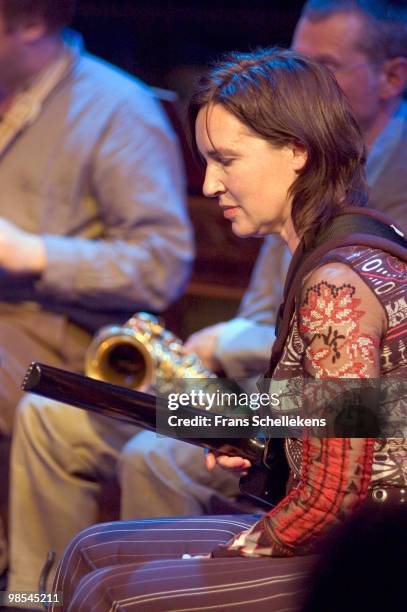 Guitarist Corrie van Binsbergen performs live at BIM Huis in Amsterdam, Netherlands on May 04 2005