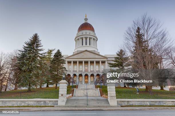 maine state house - kapitol von denver stock-fotos und bilder