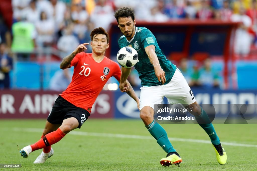 Korea Republic v Germany : Group F - 2018 FIFA World Cup Russia