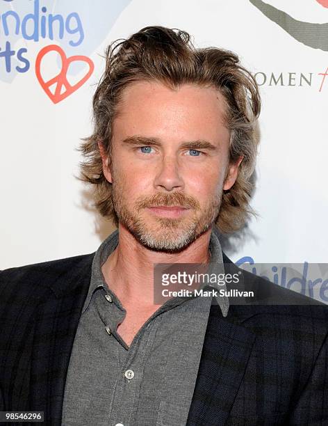 Actor Sam Trammell attends Children Mending Hearts Third Annual Peace Please Gala the Music Box Theatre on April 16, 2010 in Hollywood, California.