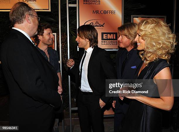 Mike Dugan Capitol Records Nashville Recording Artists Dierks Bentley, Keith Urban, Phillip Sweet and Kimberly Roads attend Capitol Records Nashville...