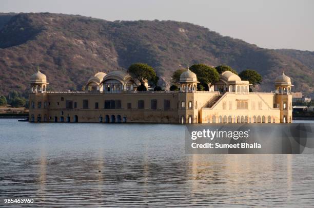jal mahal - jal mahal stock pictures, royalty-free photos & images
