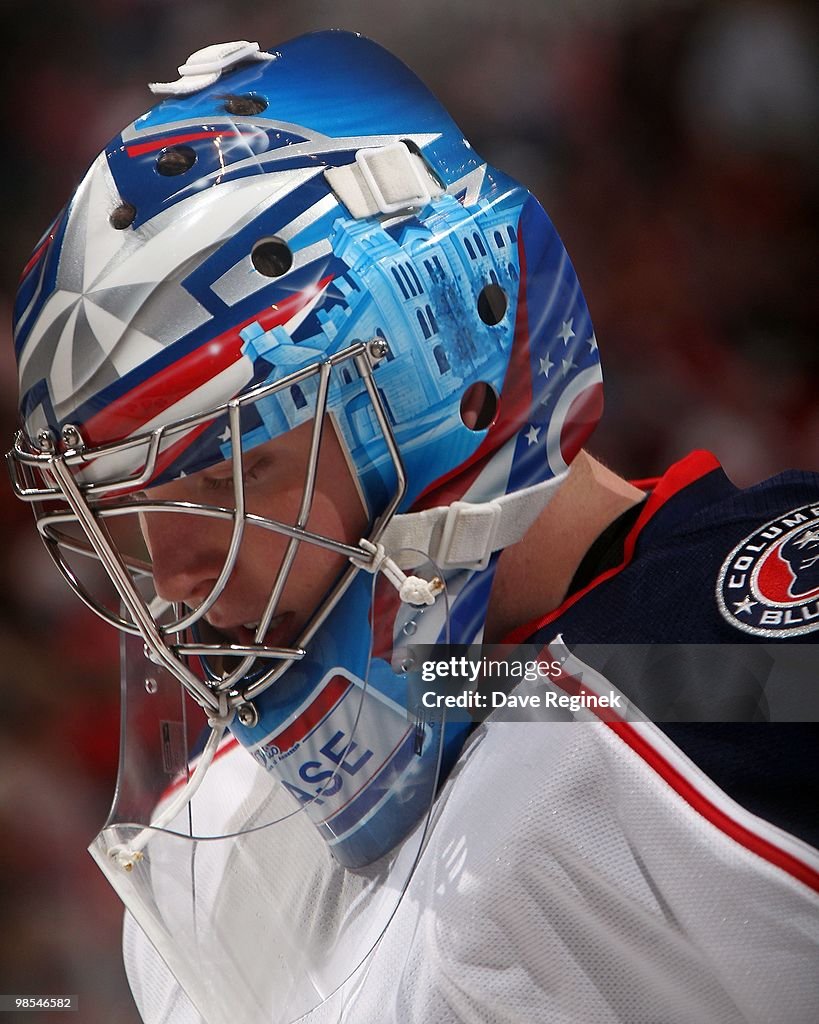 Columbus Blue Jackets v Detroit Red Wings