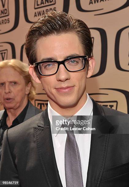 Actor Kevin McHale arrives at the 8th Annual TV Land Awards at Sony Studios on April 17, 2010 in Los Angeles, California.